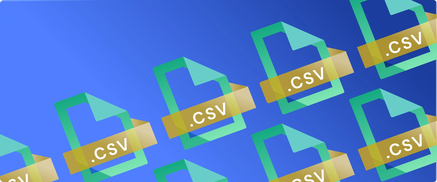 CSV file